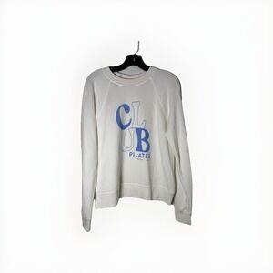 Spiritual Gangster Club Pilates Crewneck Sweatshirt Size Med